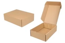 Scatola imballo in carta kraft 180x240x70 mm senza finestra - 20 pz Scatola imballo in carta kraft 180x240x70 mm senza finestra - 20 pz