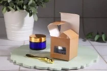 Κουτάκι χάρτινο καφέ 56x56x60 mm - 50 τμχ Κουτάκι χάρτινο καφέ 56x56x60 mm - 50 τμχ