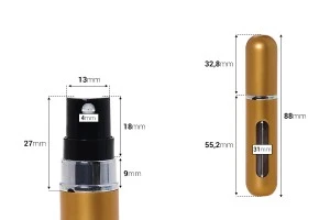 Σπρέι για αρώματα 5 ml που γεμίζει από το μπουκάλι-2