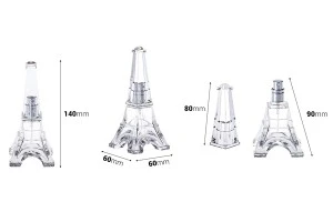Flacone da profumo a forma di torre Eiffel da 30 ml-2