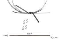 Replacement wire for hot-melt