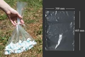 Σακουλάκια 300x405 mm διάφανα για την συσκευασία τροφίμων - 100 τεμάχια-1
