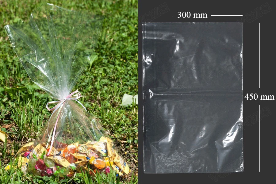 Σακουλάκια διάφανα 300x450 mm για την συσκευασία τροφίμων - 100 τεμάχια-εικόνα_προϊοντική