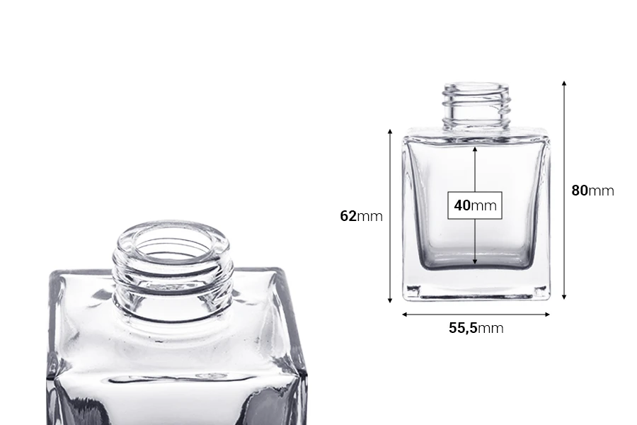 Glasflasche 100ml für Raumduft -ohne Stäbchen Glasflasche 100ml für Raumduft -ohne Stäbchen