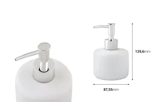 Bouteille en céramique pour savon crème 300 ml-2