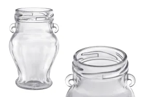 106 ml Amphora glass jar for sweet preserves, honey etc. - 60 pcs-1