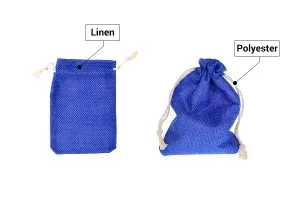 Pochette en tissu 100 x 140 mm avec cordon dans une variété de couleurs-5