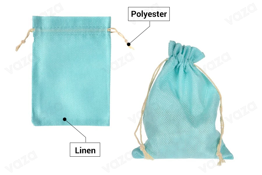 Pochette en tissu 130 x 180 mm en différentes couleurs-εικόνα_σύνθεση