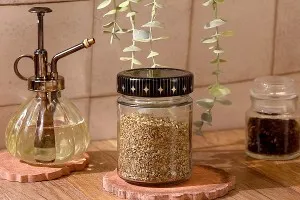 Pot en verre de 320ml avec couvercle - 18 pcs-3