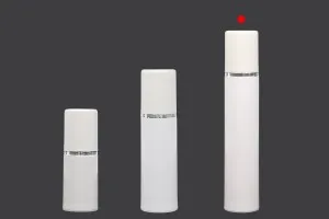 50ml airless plastic lotion cream bottle with silver stripe-5