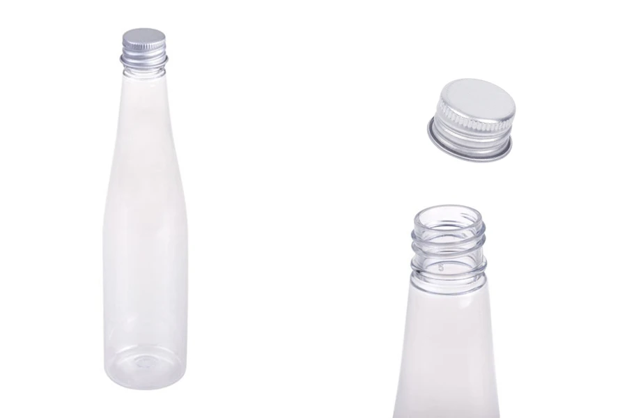 Kunststoffflasche 150 ml mit Alu-Deckel und innerem Liner Kunststoffflasche 150 ml mit Alu-Deckel und innerem Liner