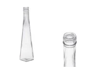 120ml pyramid glass bottle for olive oil, vinegar or spirits also suitable for decoration in size 48x235 120ml pyramid glass bottle for olive oil, vinegar or spirits also suitable for decoration in size 48x235