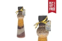 100ml Kitchen grain seeds decoration glass bottle in size 45x160