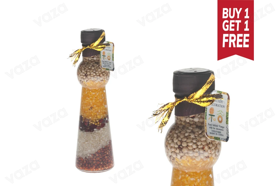 100ml Kitchen grain seeds decoration glass bottle in size 45x160 100ml Kitchen grain seeds decoration glass bottle in size 45x160-image_product