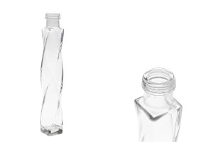 320ml glass bottle for olive oil, vinegar or spirits also suitable for decoration in size 56x290-1