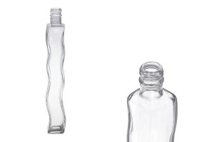 Bottiglia di vetro per olio-aceto, bevande o decorazione 310x42 - 280 ml-1