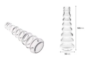 Bottiglia di vetro per olio-aceto, bevande o decorazione  55 x 165-100 ml-2