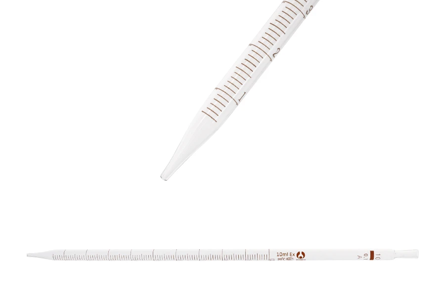 Glaspipette mit 10ml Graduierung