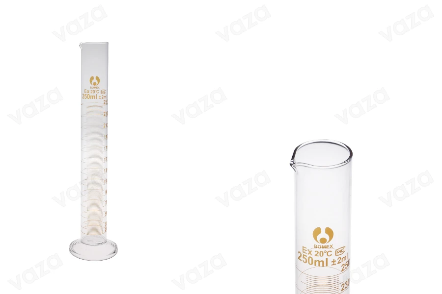 Γυάλινος ογκομετρικός σωλήνας 250 ml Γυάλινος ογκομετρικός σωλήνας 250 ml-εικόνα_προϊοντική