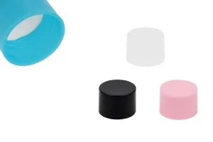 Couvercle en plastique PP18 avec joint intérieur en différentes couleurs - 20 pcs