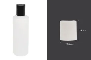 Couvercle du disque en plastique PP18 en noir ou blanc-2