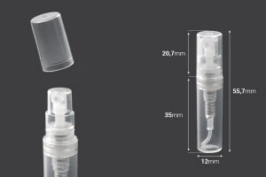 Parfümzerstäuber 2ml (Tester) Miniatur - 50 Stücke-2