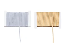 Decorative flat cord with metallic threads, 3,5 mm wide (one piece is 10 meters long)-image_product