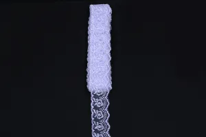 Organza gestickt Breite 40 mm - 9,14 Meter je Stück-1