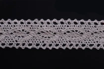 Cotton bobbin cream lace trim, width 22 mm - length 10 meters each piece Cotton bobbin cream lace trim, width 22 mm - length 10 meters each piece-image_product