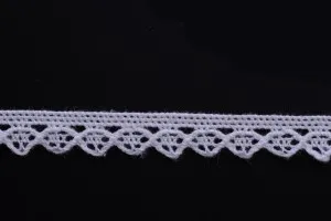 Spitzenband aus Baumwolle Breite 13 mm - 10 Meter je Stück-1