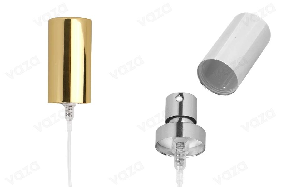 Aluminiumspray mit Verschluss für Parfümflaschen mit Sicherheitsverschluss Crimp 20 mm-bildabmessungen