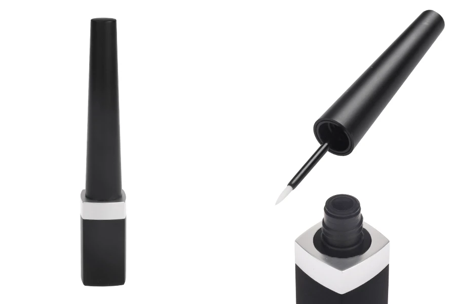 Μπουκαλάκι με πινέλο για eyeliner 8 ml - 6τμχ