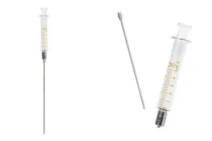 Seringue en verre de 5ml, avec embout et aiguille en métal