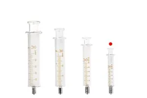 Seringue en verre de 5ml, avec embout et aiguille en métal-5