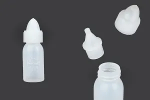 Kunststoffflasche für Nagellackentferner oder Weihwasser 100 ml-1