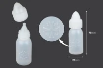 Μπουκάλι πλαστικό για αγιασμό με σταυρό 15 ml Μπουκάλι πλαστικό για αγιασμό με σταυρό 15 ml