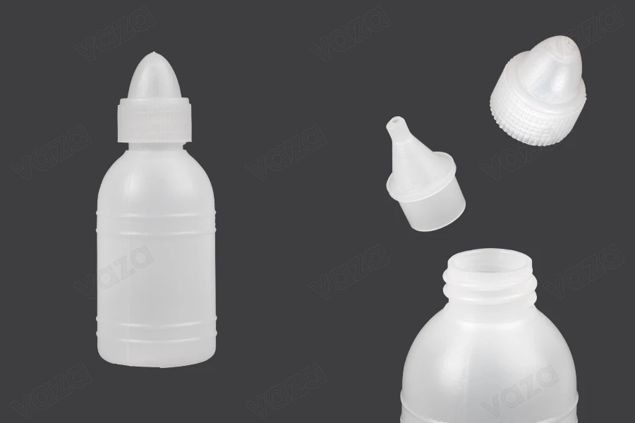 Bottiglia in plastica da 50 ml per acetone o acqua santa.-immagine_prodotto
