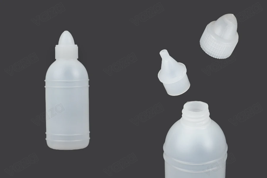 Kunststoffflasche für Nagellackentferner oder Weihwasser 100 ml-produktbild