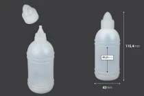 Μπουκάλι πλαστικό για ασετόν ή αγιασμό 100 ml Μπουκάλι πλαστικό για ασετόν ή αγιασμό 100 ml