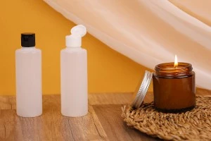 Flacon de 100 ml en plastique translucide PP 20-6