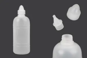 Kunststoffflasche 200ml für Nagellackentferner oder Weihwasser-1