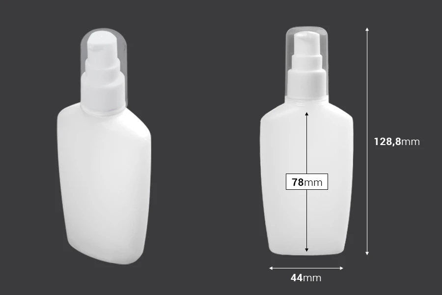 Μπουκαλάκι πλαστικό 60 ml οβάλ με αντλία και καπάκι για αντισηπτικά χεριών ή προϊόντα καθαρισμού Μπουκαλάκι πλαστικό 60 ml οβάλ με αντλία και καπάκι για αντισηπτικά χεριών ή προϊόντα καθαρισμού