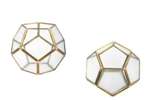 Récipient en verre décoratif pour bougie-1