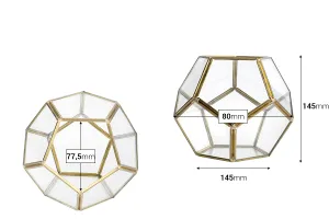 Récipient en verre décoratif pour bougie-2