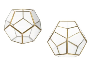 Récipient en verre décoratif pour bougie-1