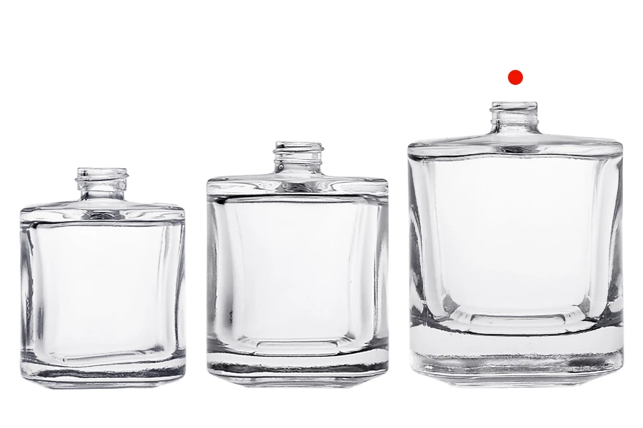 Γυάλινη φιάλη αρωμάτων πολυτελείας 100 ml με στόμιο 15/400