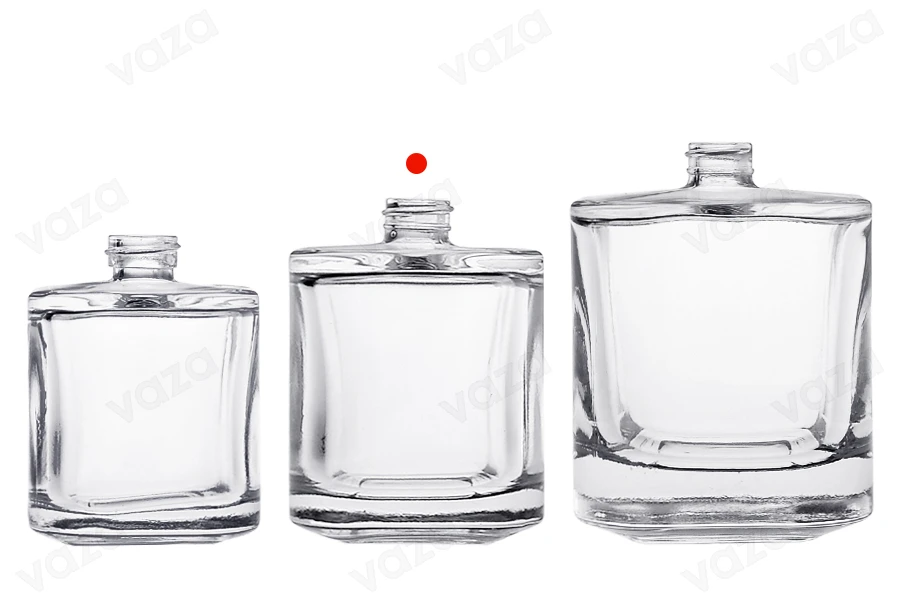 Luxuriöse Glasparfümflasche 50 ml mit Hals 15/400-bildgruppe