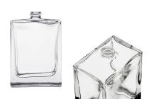 100ml Luxus-Parfümflasche aus Glas (PP 15) in rechteckiger Form