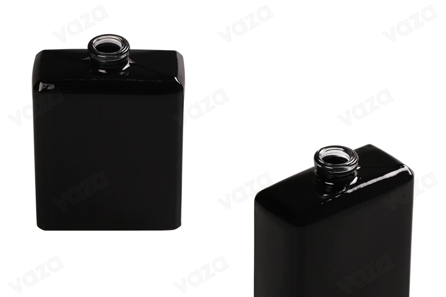 Μπουκάλι αρωμάτων 50 ml μαύρο με κλείσιμο ασφαλείας "Crimp" 15 mm-εικόνα_προϊοντική