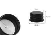 Πώμα προβιδωμένο αλουμινίου 18x10,5 (PP18) με υπόστρωμα (liner) Πώμα προβιδωμένο αλουμινίου 18x10,5 (PP18) με υπόστρωμα (liner)